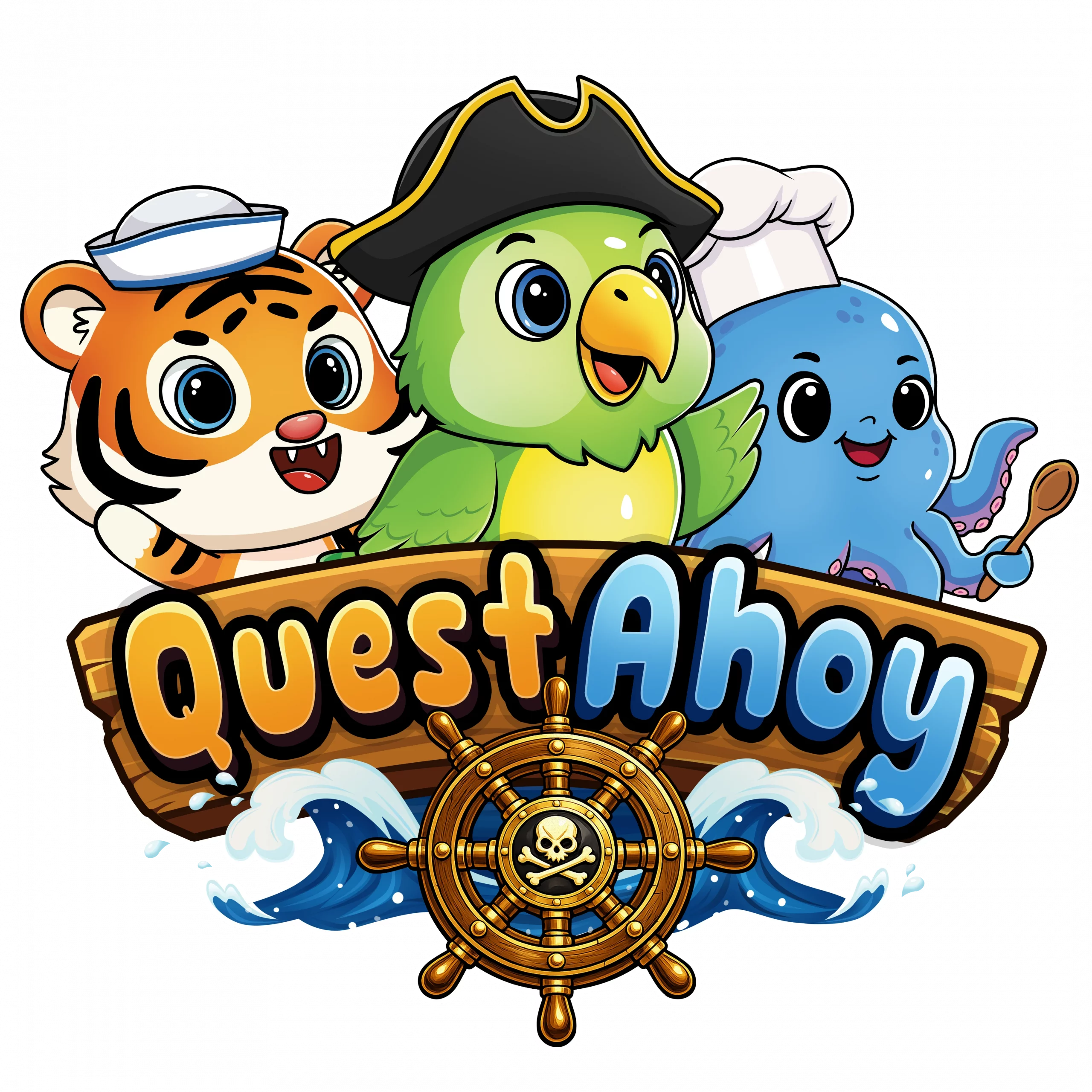 QuestAhoy mascots